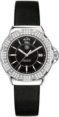 TAG Heuer Formula 1 Quartz 37 Stainless Steel / Diamond / Black / Fabric